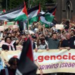 Bruselas retumba: 70 organizaciones marchan para exigir alto el fuego en Palestina Foto: En Bruselas exigen cese del genocidio en Gaza /Cortesía