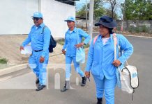 Foto: Jornada antiepidémica en Managua / TN8