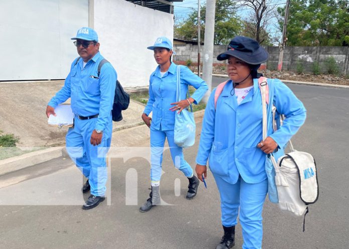 Foto: Jornada antiepidémica en Managua / TN8