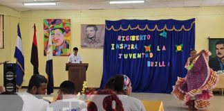 Foto: Festival en colegio Rigoberto López Pérez / TN8