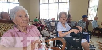 Foto: Alumnos de la UNP brindan apoyo emocional en asilo de Boaco /TN8