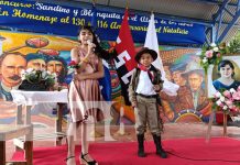 Foto: Homenaje al General Sandino y a Blanca Aráuz en Managua / TN8