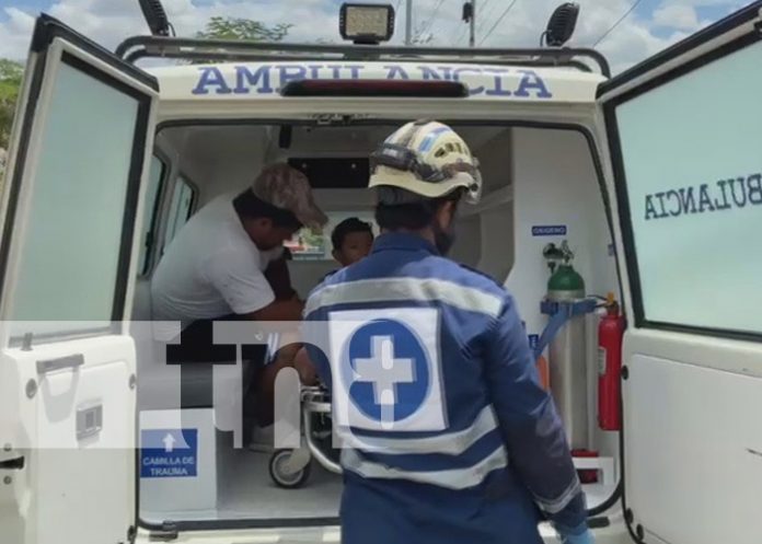 Foto: Accidente con un niño en Estelí / TN8 Foto: Accidente con un niño en Estelí / TN8
