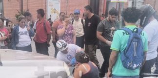 Foto: Accidente con mujer en Estelí / TN8