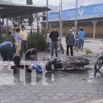 ¿La culpa fue de la escalera? Accidente en Estelí deja una versión dividida Foto: Accidente de tránsito en Estelí / TN8