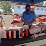 Capacitación de bomberos para formación en trauma, RCP y movilización Foto: Curso para bomberos en Nicaragua / TN8