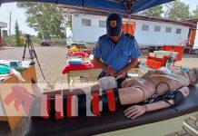 Foto: Curso para bomberos en Nicaragua / TN8