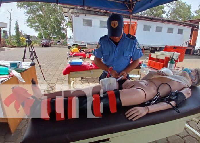 Foto: Curso para bomberos en Nicaragua / TN8