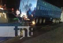 Foto: Mortal accidente en carretera Masaya-Granada / TN8