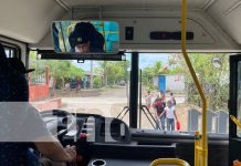 Todo fino: Ruta 111 cumple con horarios y mejora el transporte en Ciudad Belén Foto: Ruta 111 y su eficiencia por Ciudad Belén, Managua / TN8