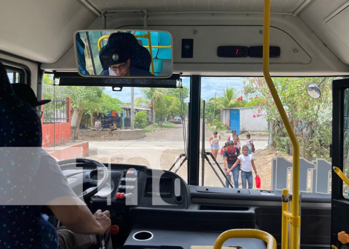 Foto: Ruta 111 y su eficiencia por Ciudad Belén, Managua / TN8 Foto: Ruta 111 y su eficiencia por Ciudad Belén, Managua / TN8