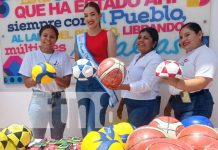 Foto: Entrega de útiles deportivos en Managua / TN8
