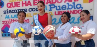 Foto: Entrega de útiles deportivos en Managua / TN8