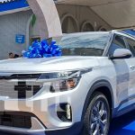 Carazo: Gasolinera UNO entrega tercera camioneta KIA SELTOS en Diriamba Foto: Premios con Gasolinera UNO