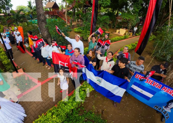 Foto: Nuevo parque en Masaya con el nombre Miguel Ángel Ortez / TN8