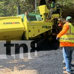 ¡Adiós al lodo y al polvo! Calles asfaltadas cambian la vida en Chiquilistagua-Managua Foto: Chiquilistagua estrena 7 cuadras asfaltadas /TN8