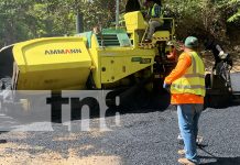Foto: Chiquilistagua estrena 7 cuadras asfaltadas /TN8