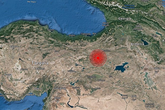 Foto: Fuerte sismo de magnitud 5,8 estremeció el sudoeste de Turquía/Cortesía Foto: Fuerte sismo de magnitud 5,8 estremeció el sudoeste de Turquía/Cortesía