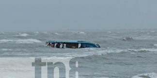 Foto: Naufragio en Bilwi, Puerto Cabezas/TN8
