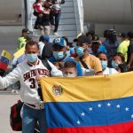Venezuela apoya a 150 migrantes que regresan desde EE. UU. Foto:Maduro insta a “hacerla grande” para migrantes tras llegada de 150 compatriotas/Cortesía