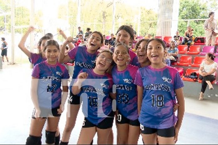 1 Foto: Voleibol Juvenil en Acción: Inician los Juegos Juveniles Managua 2025/TN8