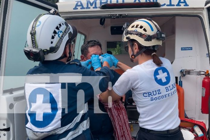Foto: Conductor aparentemente ebrio atropella a motociclista y se da a la fuga en Estelí/TN8