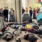 Universitarios de Barcelona piden cortar lazos académicos a Israel Foto: Movilización estudiantil en Barcelona /cortesía