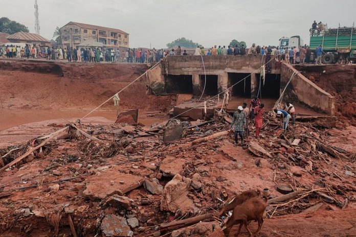 Foto: tragedia golpea con fuerza al oeste de Nigeria/Cortesía Foto: tragedia golpea con fuerza al oeste de Nigeria/Cortesía
