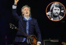 Foto: Paul McCartney despide a Brian Wilson /cortesía