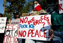 Gobernador de Florida: «tienen derecho a atropellar a manifestantes» Foto: Gobernador de Florida autoriza el atropello de manifestantes /Cortesía