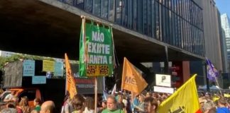 Foto: Protestas masivas en Brasil /cortesía