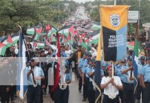 Foto: Nicaragua camina en unidad hacia el 46/19: Pueblo rinde homenaje a la Revolución/TN8