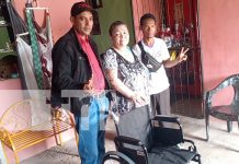 Adultos mayores y héroes reciben sillas de ruedas en jornada solidaria de Nandaime Foto: Esperanza sobre ruedas en Nandaime /TN8