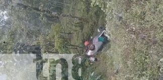 Foto: Grave accidente deja 6 heridos en carretera Río Blanco - Mulukukú/TN8