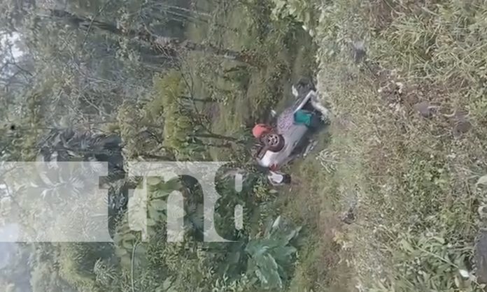 1 Foto: Grave accidente deja 6 heridos en carretera Río Blanco - Mulukukú/TN8