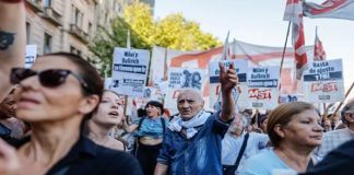Foto: Manifestaciones en Argentina /cortesía