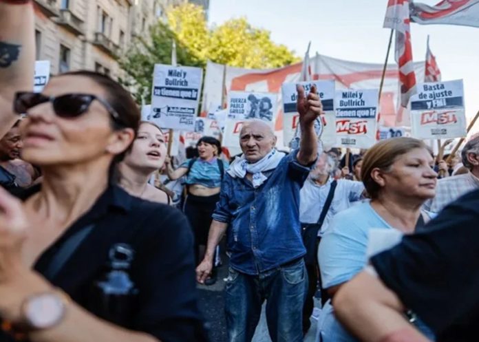 Foto: Manifestaciones en Argentina /cortesía Foto: Manifestaciones en Argentina /cortesía
