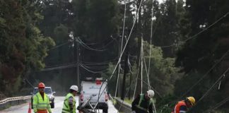 Foto: Lluvias extremas golpean el sur de Chile /cortesía