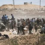 Gaza contabiliza 55.432 palestinos asesinados tras ataques israelíes Foto: Cuerpos aún sin rescatar en Gaza /cortesía