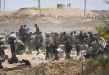 Foto: Cuerpos aún sin rescatar en Gaza /cortesía