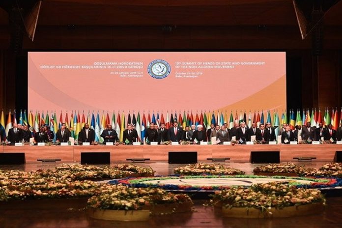 Foto: Contundente mensaje del MNOAL contra acciones del régimen sionista de Israel / Cortesía