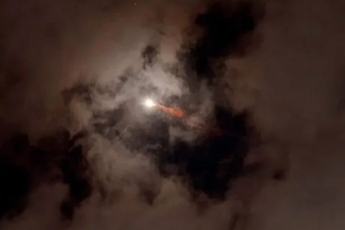 Foto: : Irán dispara 30 misiles en solo 2 minutos./Cortesía