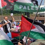 Reino Unido se moviliza contra fábricas de armas ligadas al genocidio en Gaza Foto: Protestas en Reino Unido /cortesía