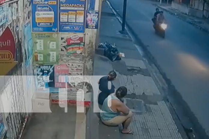 Foto: Robo en el Barrio Monseñor Lezcano/TN8