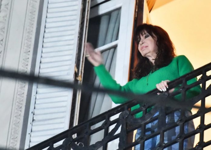 Foto: Cristina Fernández cumple prisión domiciliaria /cortesía