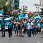 Docentes panameños prolongan huelga ante negativa del Gobierno a dialogar Foto: Docentes panameños prolongan huelga ante negativa del Gobierno a dialogar / Cortesía