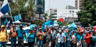 Foto: Docentes panameños prolongan huelga ante negativa del Gobierno a dialogar / Cortesía