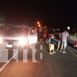 Foto: Trágico accidente en la Carretera Vieja a León deja dos fallecidos/TN8