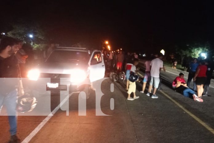 Foto: Trágico accidente en la Carretera Vieja a León deja dos fallecidos/TN8