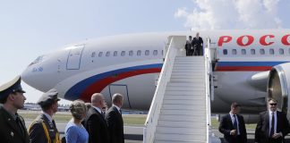 Foto: Putin llega a Bielorrusia /Cortesía